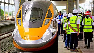 Advanced!! Indonesian High Speed Train Inspection Train