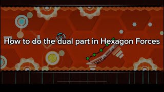 How to do the Dual Part in Hexagon Forces