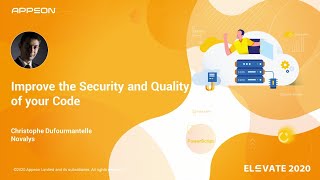 Improve the Security and Quality of Your Code