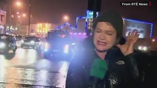 NOW TRENDING: Teresa Mannion's storm coverage goes viral