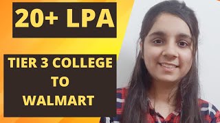 How Himanshi Crack Walmart Placement || Software Engineer || Suraj Sinha