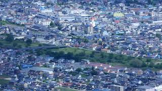 ＳＬ銀河　釜石線　高清水山　遠野駅発車　2022.06.05