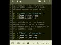 Math functions in #python #Part8 #acosh( )  #asinh( )  #tanh( )