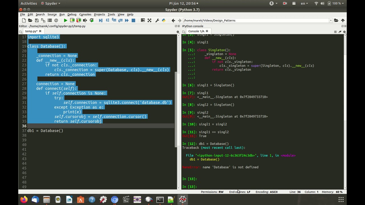 Python Design Patterns SK 01 | Intro K Patternom, Singleton A Borg ...