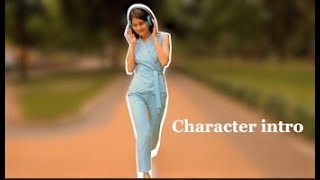 Freeze frame effect in Adobe premiere pro (character introduction)