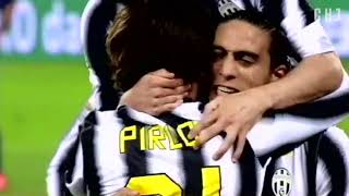 JUVENTUS vs INTER 2-0 (Caceres, Del Piero) 2011/2012 | CHJ