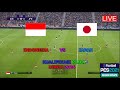 INDONESIA VS JEPANG (KUALIFIKASI PIALA DUNIA 2026, GAMEPLAY SIMULATION PES 2021)