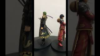 {手办开箱}万代眼镜厂DXF中国风海贼王限定款路飞•索隆{Unboxing Figure}Banpresto DXF One Piece China Version Luffy\u0026Zoro