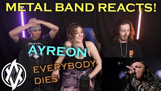 Ayreon - Everybody Dies (Live) REACTION | Metal Band Reacts! *REUPLOADED*