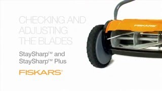 Fiskars® StaySharp™ Plus and StaySharp™ - Checking and Adjusting the Blades HD