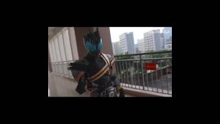 【仮面ライダーディケイド】仮面ライダーダークディケイドに変身 #仮面ライダーディケイド #変身してみた  #shorts