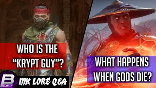 Who Is The Krypt Guy In MK11? What Happens When Gods Die In MK? (Mortal Kombat Lore Q&A #5)