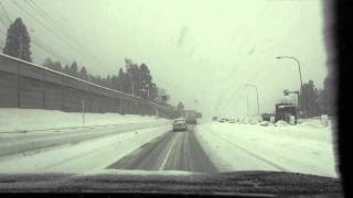 〔関越道〕塩沢石打SA⇒土樽PA　2012 12 10　雪