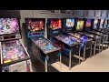 tour of the huge pinball lineup at pinball long island in patchogue ny