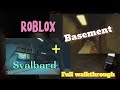 ROBLOX | Escape room | 2 map Basement + Svalbard FULL WALKTHROUGH