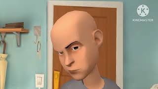Classic Caillou turns the world into Plotagon Studio/grounded