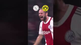 Ajax vs Dortmund Crazy Match🔥🤩 #viral
