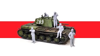 Фигуры из фотополимерной смолы от ModelsWorld в масштабе 1:35