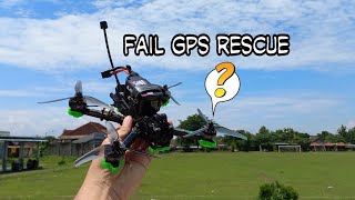 FATAL! Iflight Nazgul Evoque F5X TBS GPS Waktu RTH Terjun Bebas Kenapa???