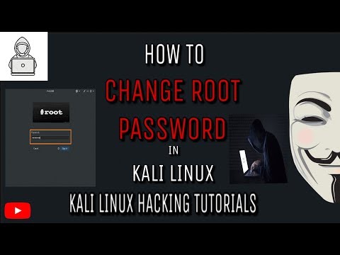 How to Change Root/User Password of Kali Linux How to Change Root/User Password of Kali Linux