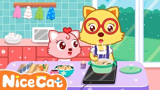 世上只有妈妈|儿歌童谣|学中文|Song for kids|Fun Chinese By NiceCat