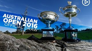 The Australian Open draw | Australian Open 2016