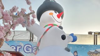 Winter Garden Ajman Festivalland #shorts #piyarinokjhok #ajman #winter #snowfall