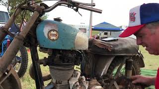 Track Worthy Rescue for a 1958 Ariel Hunter Scrambler