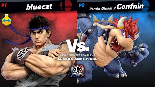 bluecat (Ryu/King Dedede) vs Confnin (Bowser) - Losers Semi-Final | HKSBC Rumble Royale #1