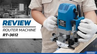 REVIEW ORION ROUTER MACHINE RT-3612 TERLENGKAP - MESIN PROFIL KAYU ORION HARGA MANIS KUALITAS SADIS