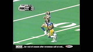 1/16/2000   Minnesota Vikings  at  St Louis Rams   NFC Divisional Playoff