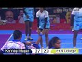 quarter final kannagi nagar vs pkr college erode singampunari south india kabaddi match 2024