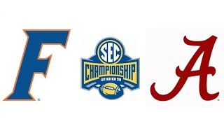 2009 SEC Championship, #1 Florida vs #2 Alabama (Highlights)