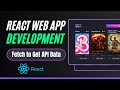 Fetch to Get API Data | Movie Web App with React JS | Step-by-Step Tutorial