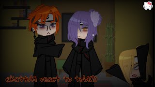 akatsuki react to tobi (?) | (Naruto Shippuden) | Gacha Club | IVAN:3