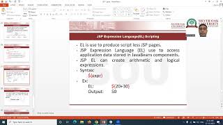 Advance Java - Java Server Pages Part5
