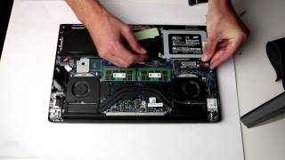 Dell Precision 5520 realtime replacement of 2 SSDs and RAM