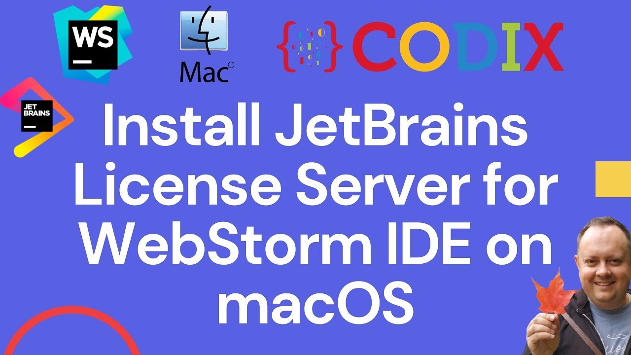 Installing JetBrains License Server For WebStorm IDE On MacOS - YouTube