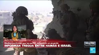 Informe desde Jerusalén: Israel y Hamás alcanzan un acuerdo de alto el fuego • FRANCE 24