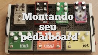 LUCAS MOSER MONTANDO SEU PEDALBOARD