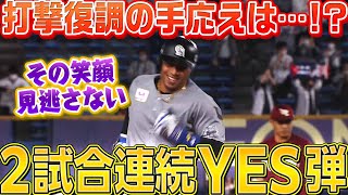 【2試合連発】マーティン『打撃復活へYES弾!! 完璧に捉えた今季3号』