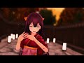 【mmd艦これ】band maiko「secret maiko lips 」＿つかさ式 金剛、ぽんぷ長式 神風 u0026春風