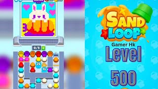 Sand loop level 500 Super Hard level Walkthrough Solution