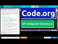 Code.org Lesson 8.5 B Mutator Methods | Tutorial with Answers | Unit 2 Computer Science A (CSA)