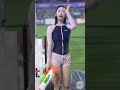 누가 얼굴에 쐈어ㅠㅠ 장유진 치어리더 jang yujin cheerleader