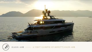 A first glimpse of Benetti Oasis 40M