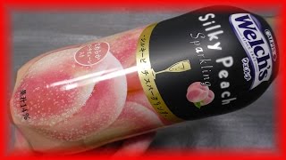 カルピス Welch’s シルキーピーチスパークリング 450ml 60fps