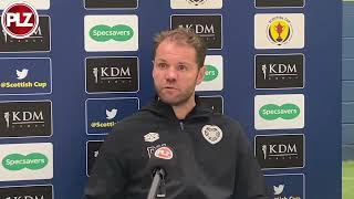 Robbie Neilson on Hearts injuries ahead of Scottish Cup Final
