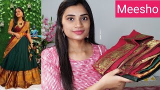 Meesho most trending festive collection lehanga#festive lehanga haul#Meeshohsuls@meemeenuvlogs8214