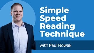 Speed Reading Techniques: Easiest Way To Read Faster